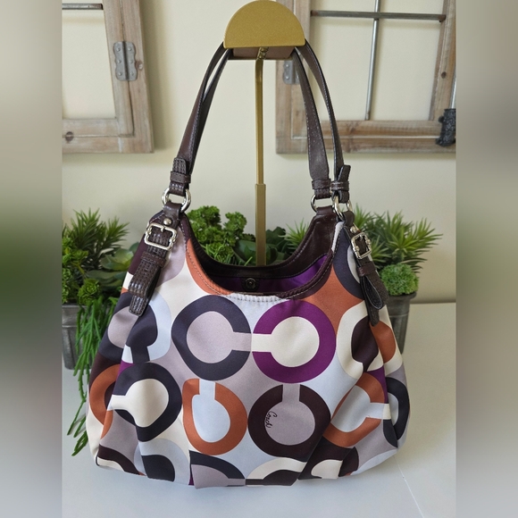 Coach Multicolor Signature Tote Bag - Picture 6 of 13